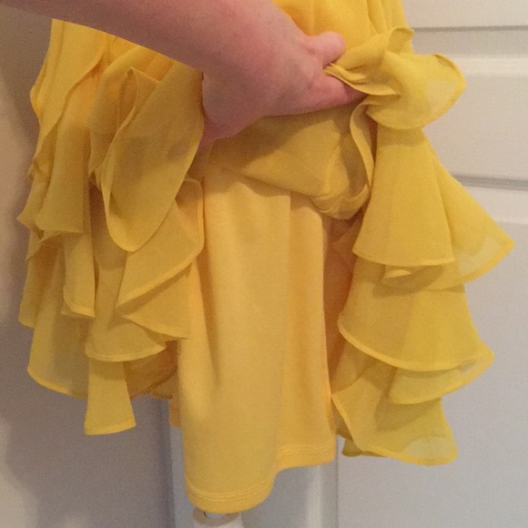 Jessica Simpson One Shoulder Ruffle Dress - Picture 6 of 8